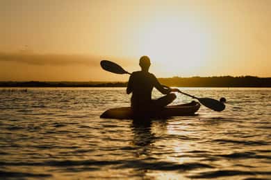 Bacalar all'alba: avventura in kayak con colazione e foto