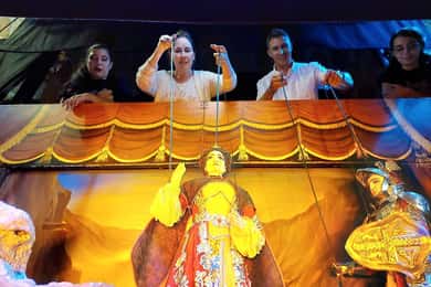 Syracuse: Sicilian Puppet Show with visit behind the scenes