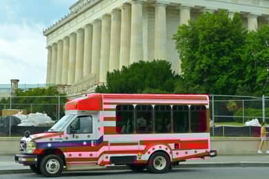 D.C.: Monumenten en geschiedenis Rondleiding met Amerikaanse minibus - dag en avond