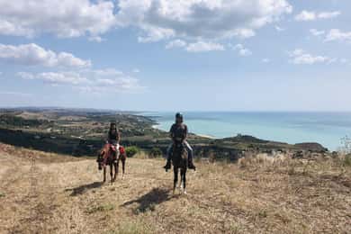 Paseos a caballo por las playas de Sciacca