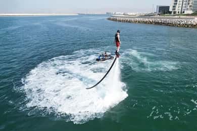Muscat: Flyboarding Wave Adventure at Al Mouj Marina