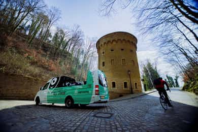 Luxemburgo: Excursão de ônibus pela cidade com guia de áudio e fones de ouvido