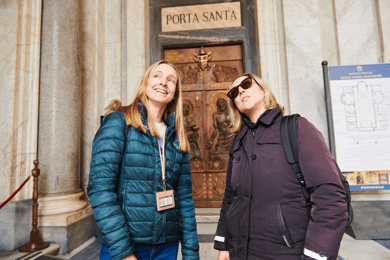 Rome : Pèlerinage des Portes Saintes avec chauffeur et guide privés