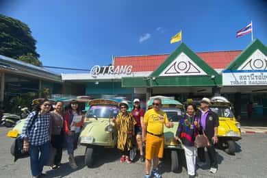 Trang: Byrundtur med Tuk Tuk