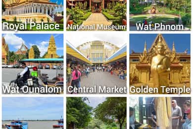 Phnom Penh: City and Silk Island Tour