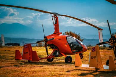 Pamukkale: Gyrocopter-flyvning over travertinerne