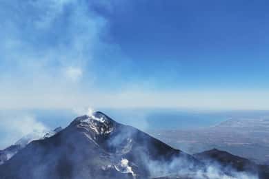 Etna: Cratere Centrale (3340 m) con funivia e jeep
