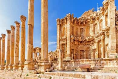 Vanuit Amman: Jerash &Ajloun &Um Qais Privé Tour