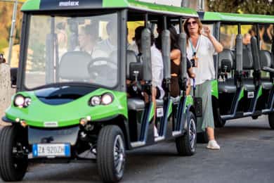 Rome: Highlights Express Golf Cart Tour