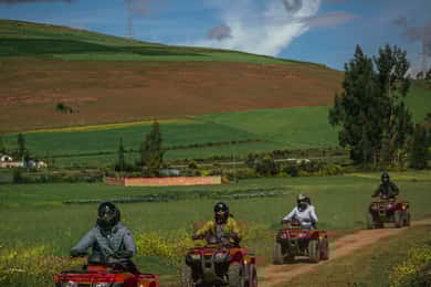 From Cusco: Quad bike tour Moray and Salt Mines