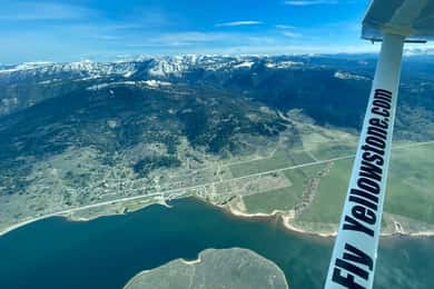 West Yellowstone:1 hour Aerial Tour The Trifecta