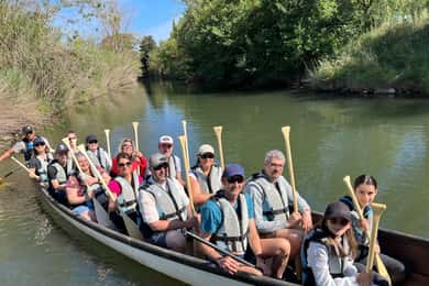 Eco-tour nature canoe in Camargue