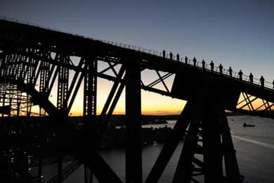 Sydney Harbour BridgeClimb: Cume do Crepúsculo