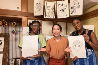 横浜マンガアート＆日本料理体験