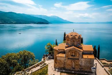 Tirana/Durres: dagtrip naar Ohrid, St. Naum, Noord-Macedonië