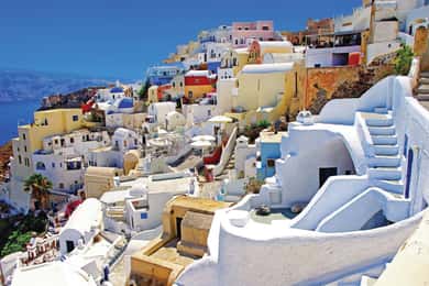Naxos: Santorini Day Trip by Boat with Guided Tour
