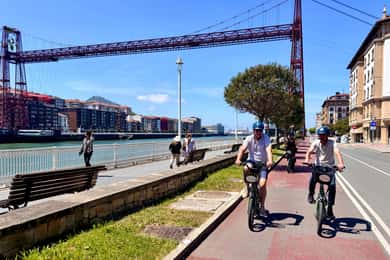 Getxo and Bizkaia Bridge EBike Tour