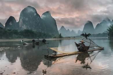 Guilin : visite privée de 3 jours avec Longsheng&croisière à Yangshuo