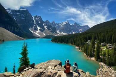 From Banff/Canmore: Moraine Lake, Lake Louise 1.5 hrs Each