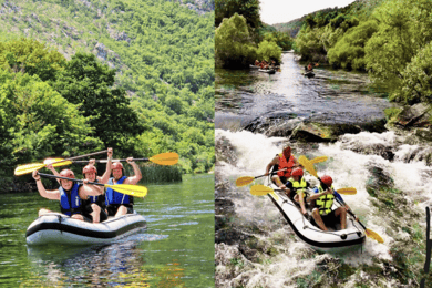 Fra Split: Cetina-rafting og tur til Klis-fæstningen