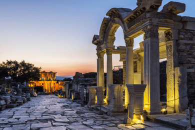 Från Kusadasi: Efesos och Pamukkale 2 dagars privat tur