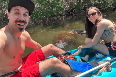 Cocoa Beach: Dolphin and Manatee Kayak or Paddle Tour