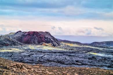 Reykjavík: Guidad eftermiddagsvandring till en ny vulkanplats