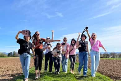 Wine hike JGA Gin Tour with games and snacks Stuttgart