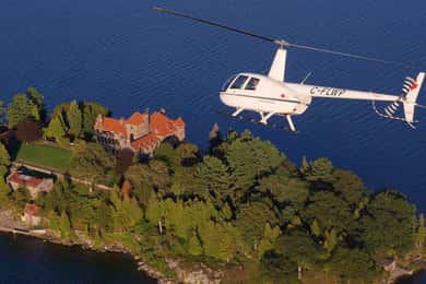 Gananoque: Helicopter Tour with Craft Brewery Stop and Lunch