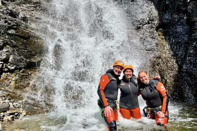 Banff: Ghost Canyon Tour with Slides, Rappels, & Jumps