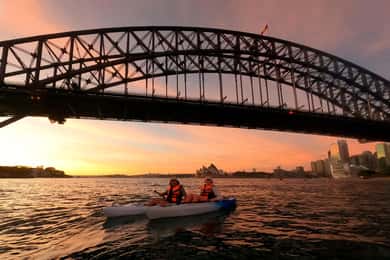 Sydney: Sunset Kayak - Opera & Harbour Bridge Tour (5p. max)