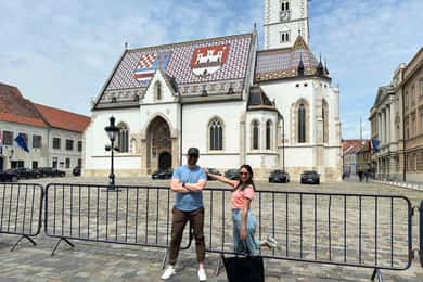 Zagreb: Excursão a pé em pequenos grupos pelo centro da cidade e pelos túneis da Segunda Guerra Mundial