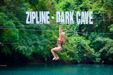 Phong Nha: Zipline Dark Cave & Paradise Cave Exploration