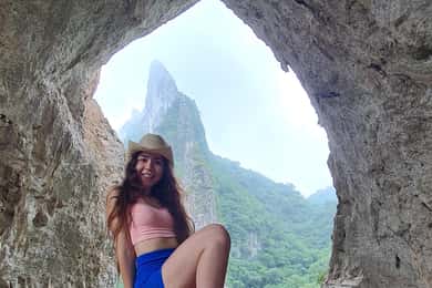 Monterrey: Geniet van een verfrissend watertje bij het oversteken van Cerro Agujerado