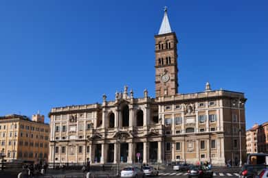 Santa Maria Maggiore-basilikaen med guide, kuppel og undergrund