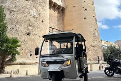 Valencia: historische tour per Tuk Tuk 1H