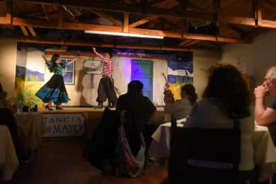 El Calafate: Estancia 25 de Mayo Cena e spettacolo con trasferimento