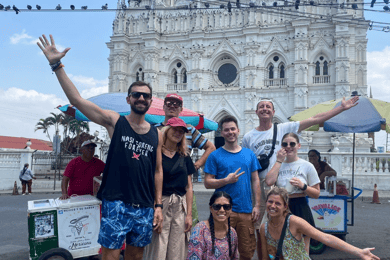 Passeio a pé por Santa Ana, café, comida e história