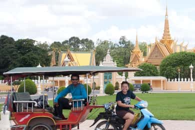 Visite d'Angkor Wat en tuk-tuk avec chauffeur parlant anglais