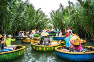 Hoi An: Basket Boat Ride in the Coconut Forest