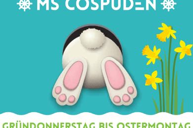 Osterzauber auf der MS Cospuden