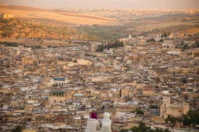 Fez: Byrundvisning med kongepalads, Mellah og Medina
