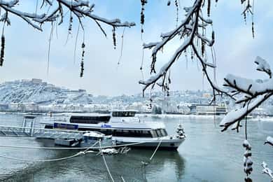 Koblenz: Passeio de barco de Natal com vinho quente