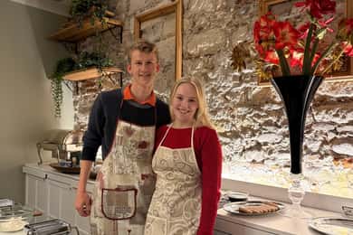 Verona: Pasta and Tiramisu Cooking Class with Fine Wine