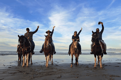 Ensenada: Passeios a cavalo na Playa Hermosa