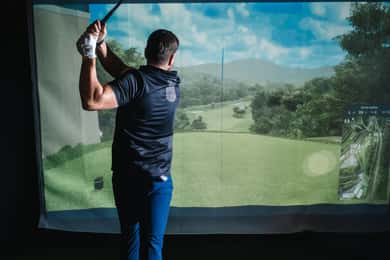 Münster: Experiência de golfe interior/simulador de golfe no Next Golf