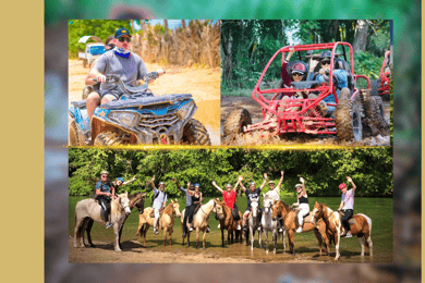 Bayahibe: ATV 4X4 or Buggy & Horseback Ride from La Romana