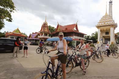 Colores de Bangkok: Tour en grupo reducido de 4 horas en bicicleta