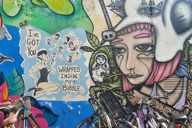 Tour dell'arte di strada a Tel Aviv: Graffiti a Nachalat Binyamin