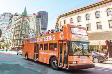 São Francisco: Tour de ônibus hop-on hop-off com Ferry e Alcatraz